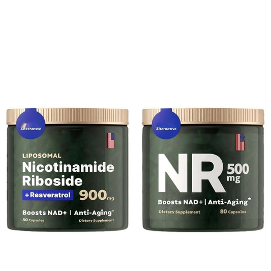 NAD + Nicotinamide Anti Skin aging dietary Supplements 80 capsules
