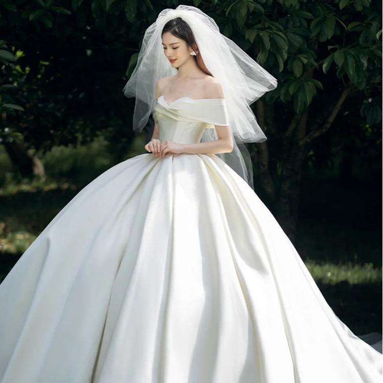 3m Three-Layer Bride Wedding Shape Photo Portrait Headwear