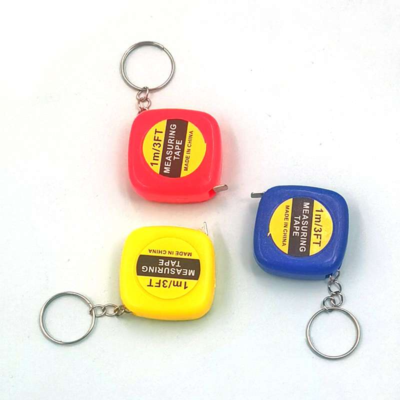 3 meter Keychain small tape measure key chain pendant gift ruler