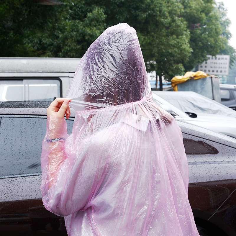 Poncho Portable Light Unisex raincoat (no color selection)