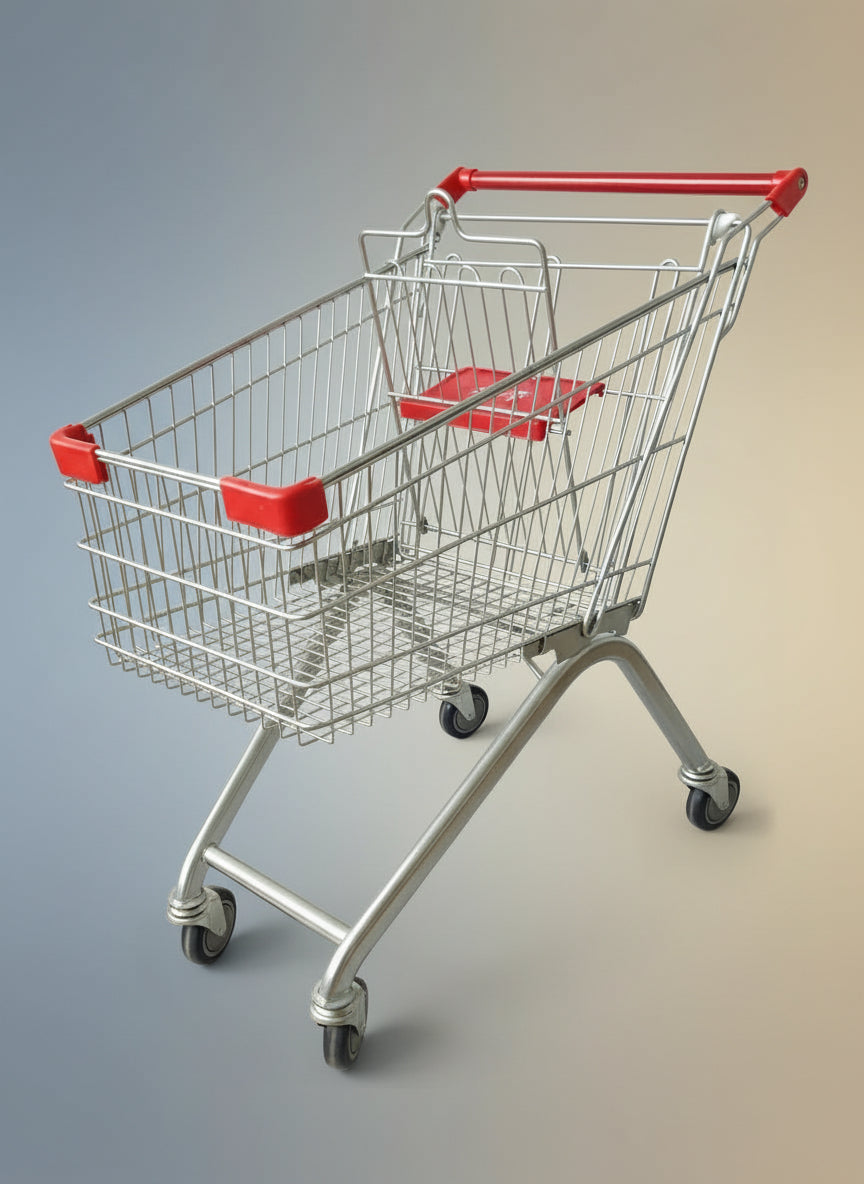 80L SuperMarket shopping cart