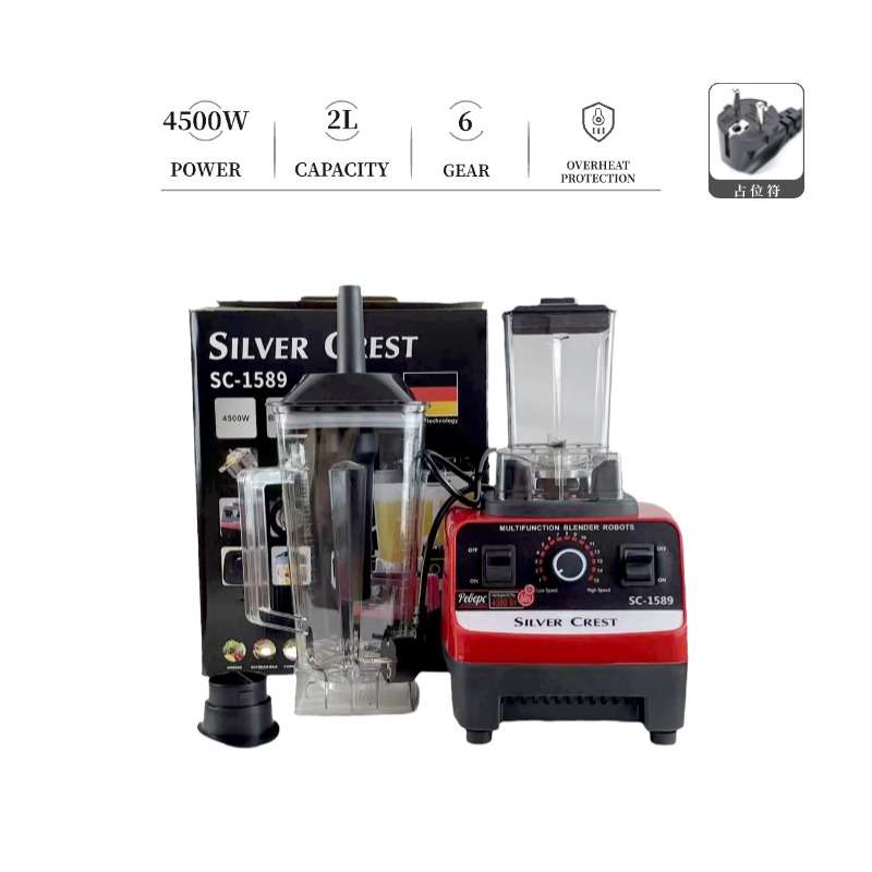 Silver Crest 2-liter high-power mixer and blender