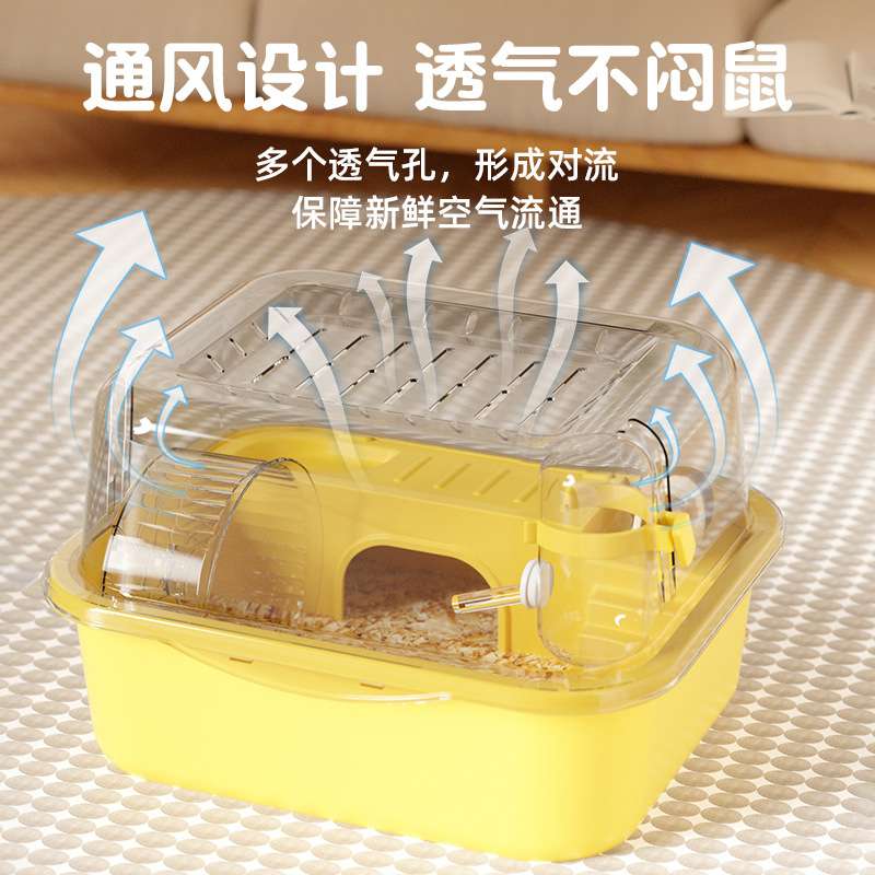 Rabbit cage with luxury pet supplies