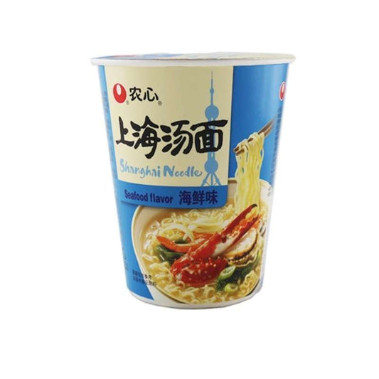 shanghai soup noodles seafood
flavor cup noodles 70g