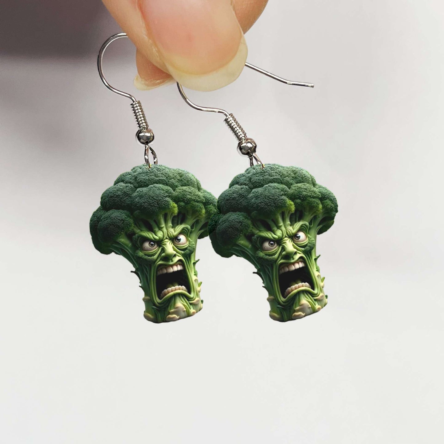 Angry Vegetables earring