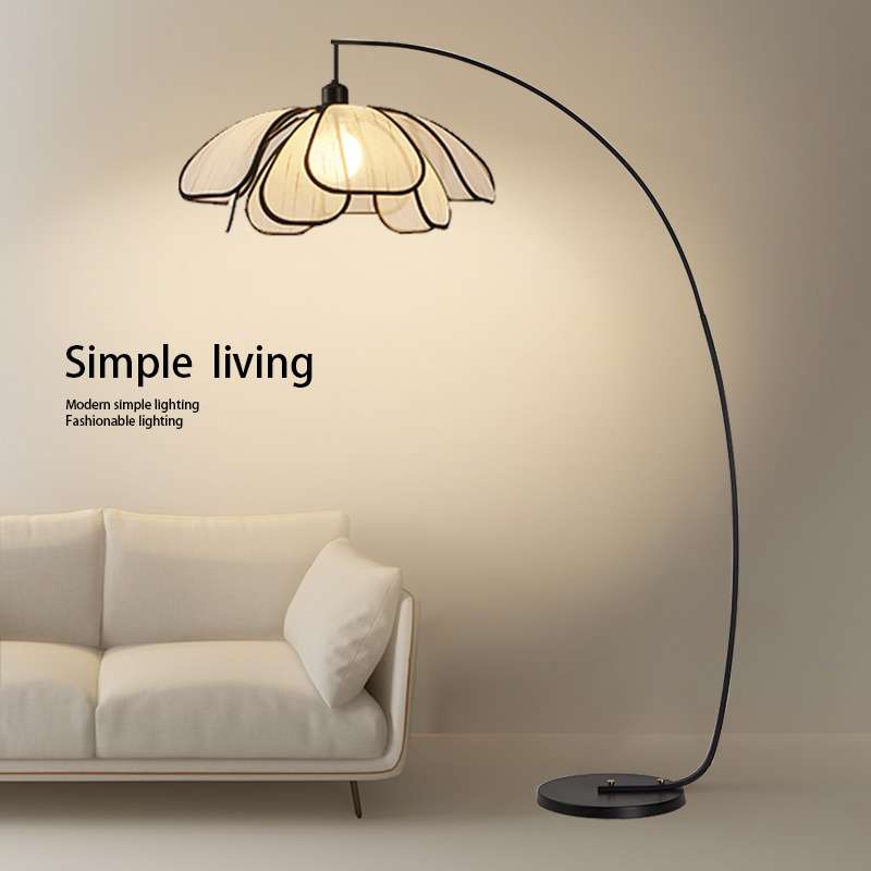 Flowers in Ancient Style Floor Lamp Japanese Style