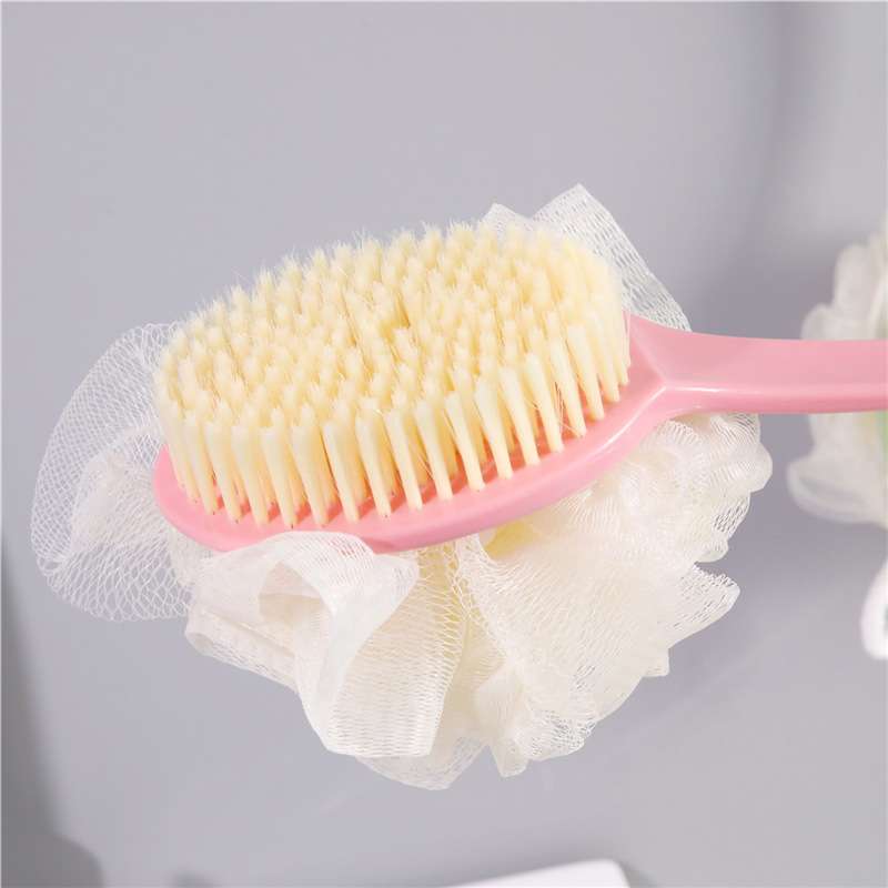 Green Double-Sided back and body scrubber