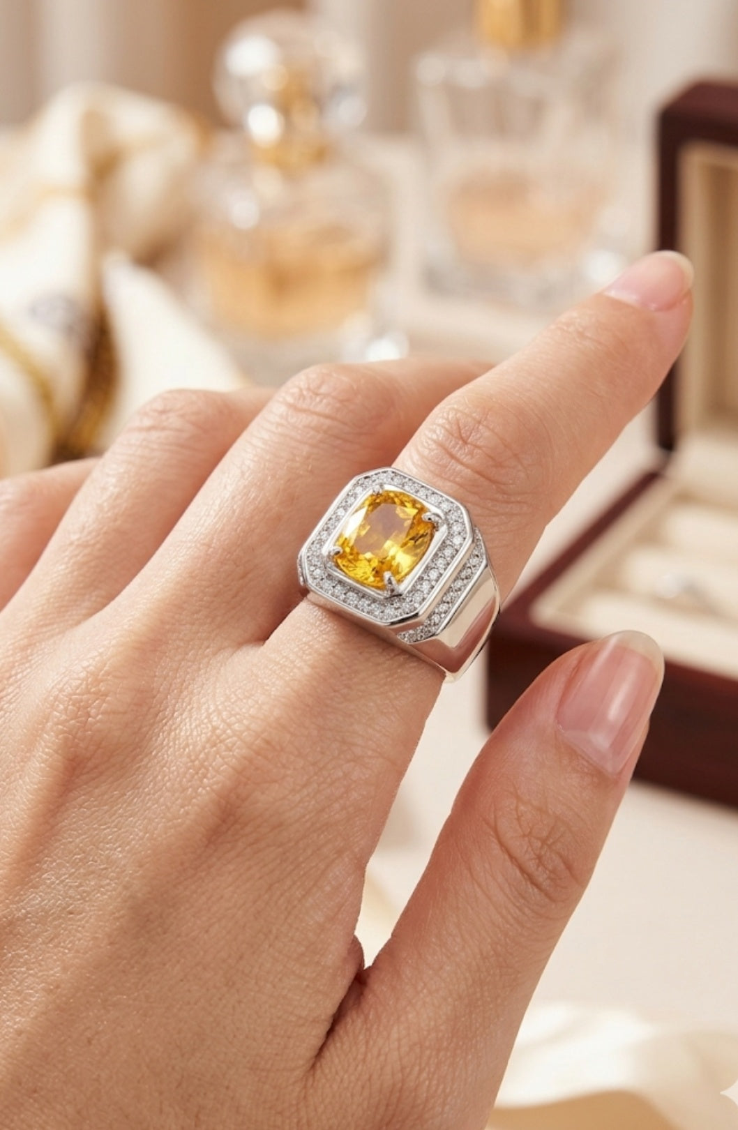 K44| Wholesale Lumina Solitaire Size 10 Non Tarnish