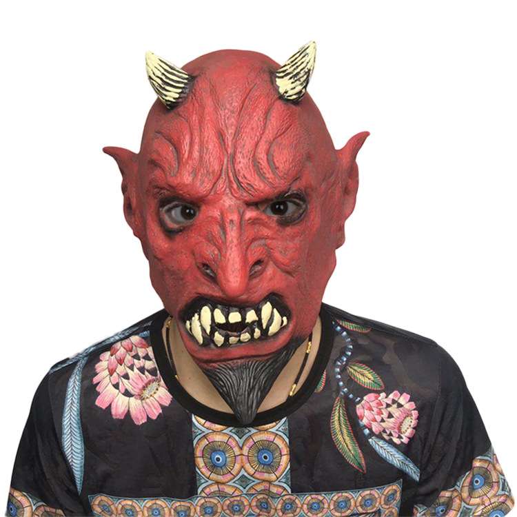 Prank Halloween devil mask