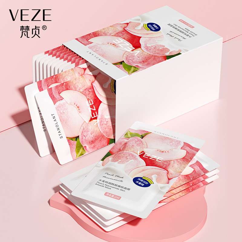 Peach Extract Rejuvenating and Moisturizing Mask