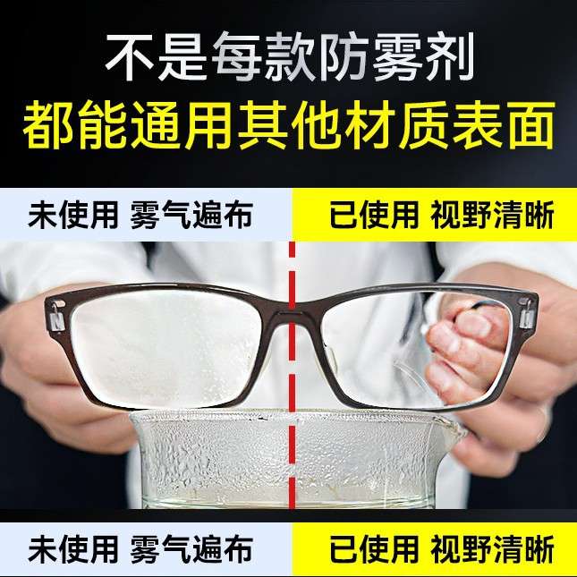 windshield & in the glass anti-fogging agent ( spray + free cleaning kit)