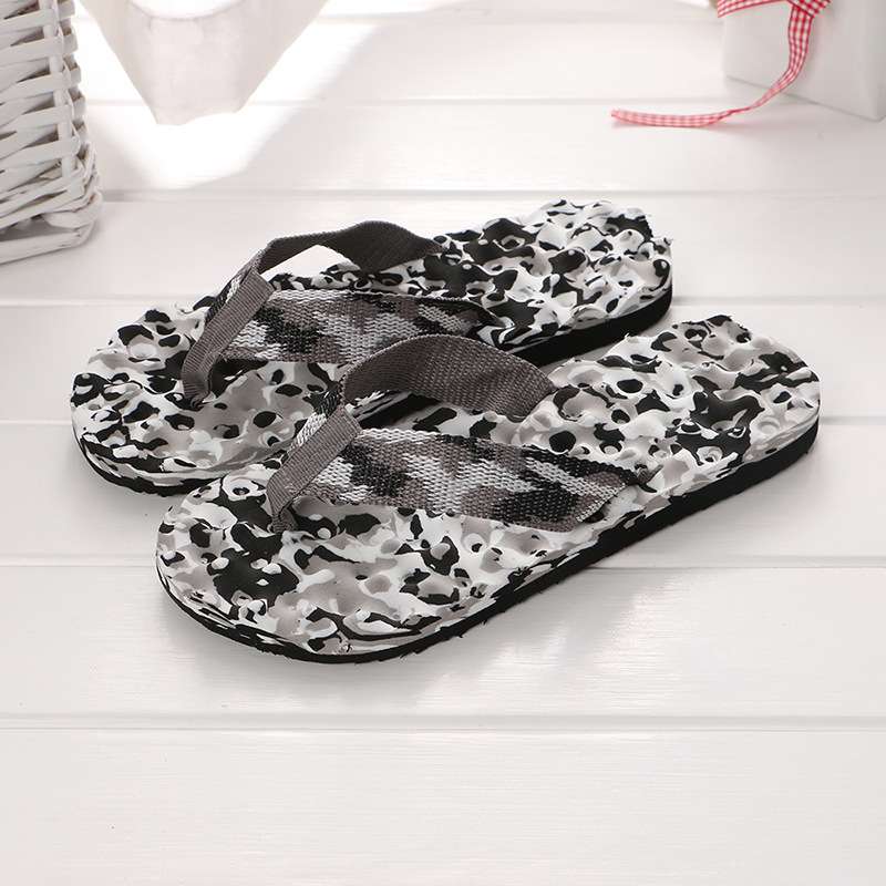 Orthopedic Flip flop Grey Camouflage size 44