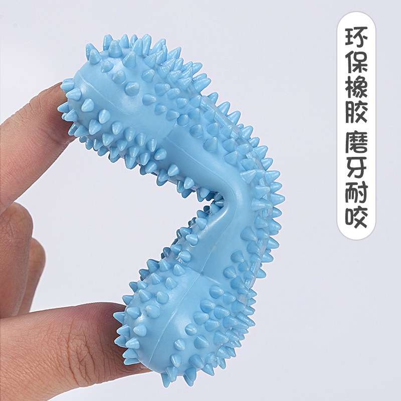 Dog barrel bone toy