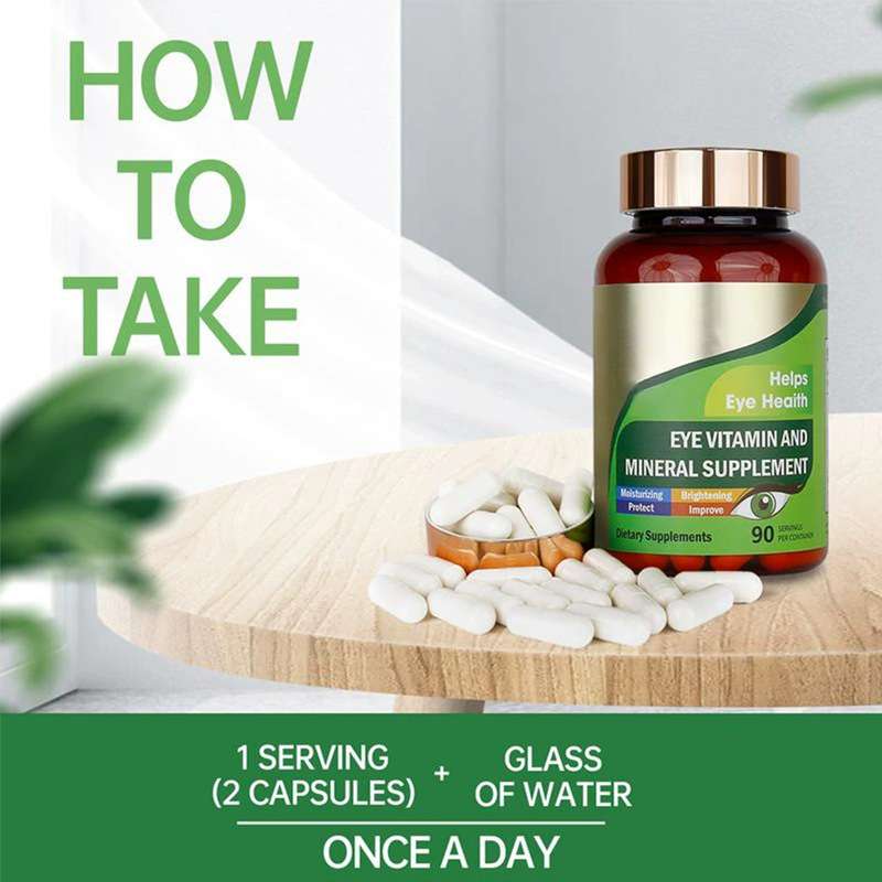 Eye Vitamin and Mineral Supplement 90 capsule