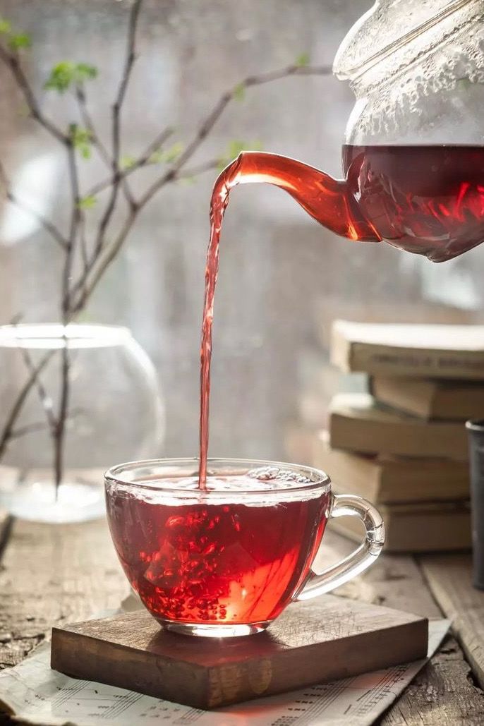 Hibiscus Tea a natural blend for the support and balance of Blood sugar, High blood pressure and Pcos