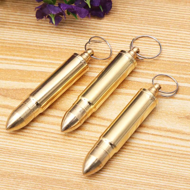 Bullet shape portable keychain