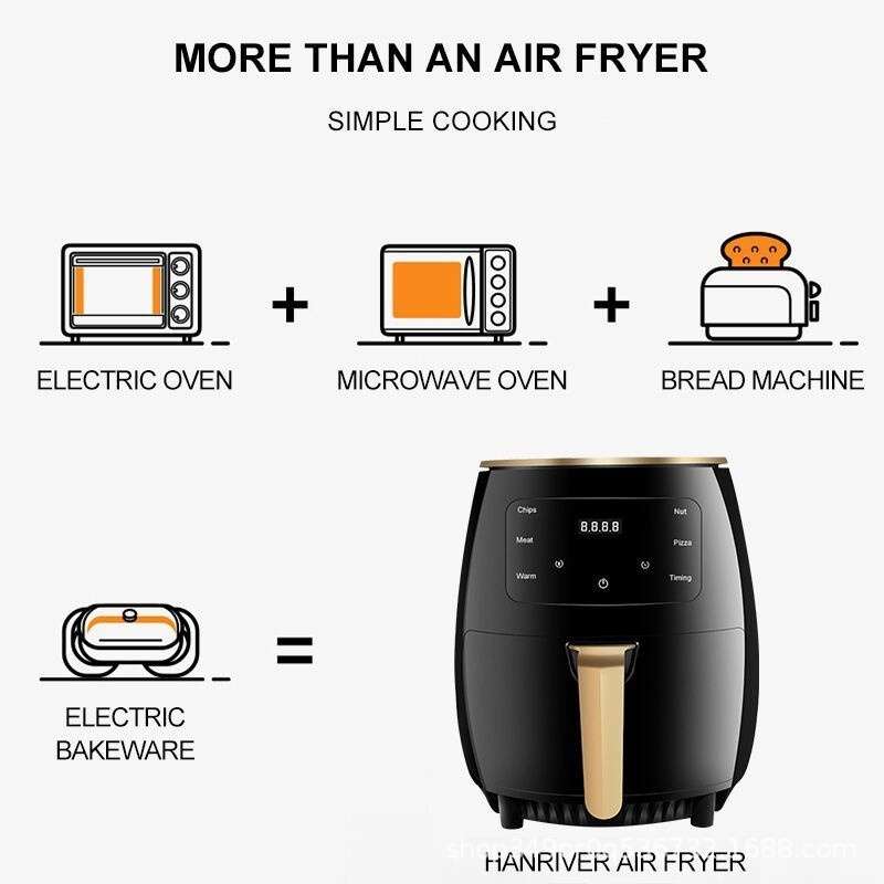 6L Air fryer household large capacity 220V - Best seller