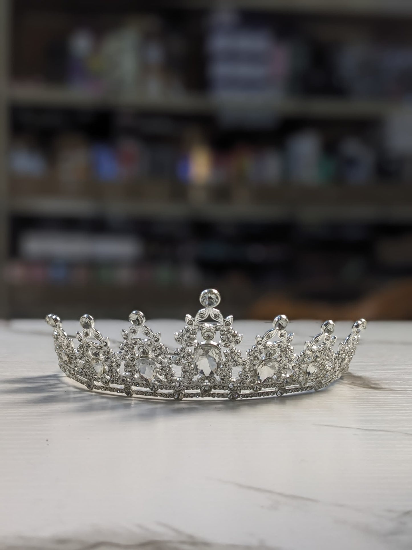 Big Horse Eye crown
silver Crown - One of a kind Hand made Singapore Gowns