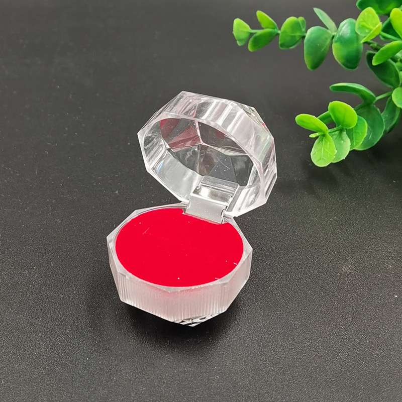 Engagement Ring Packaging Box Acrylic Flip box