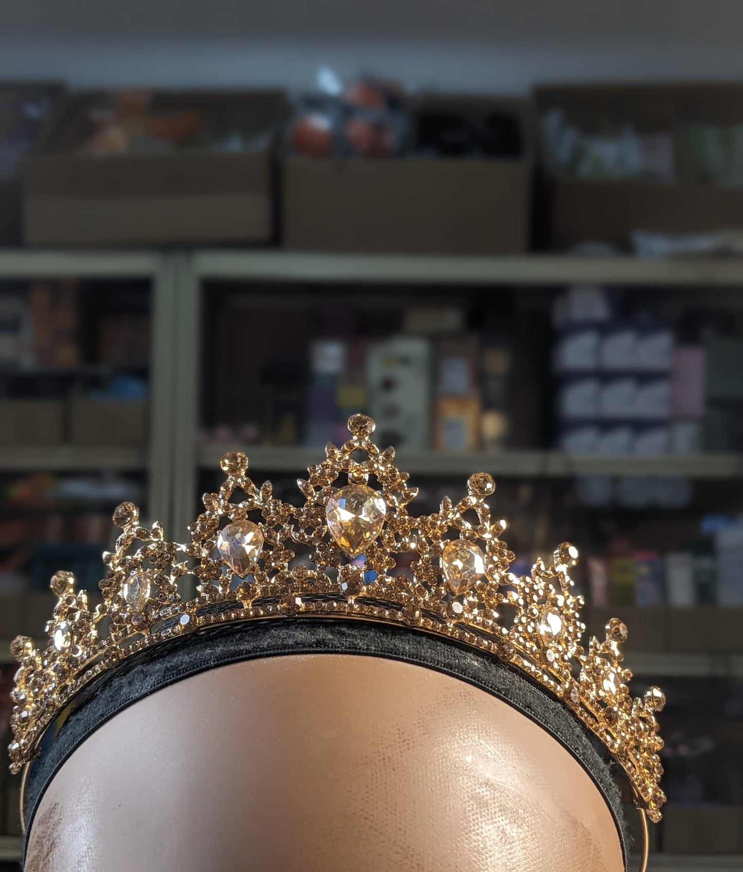 Royal Kingdom British Crown - One of a kind Hand made Singapore Princess Gowns