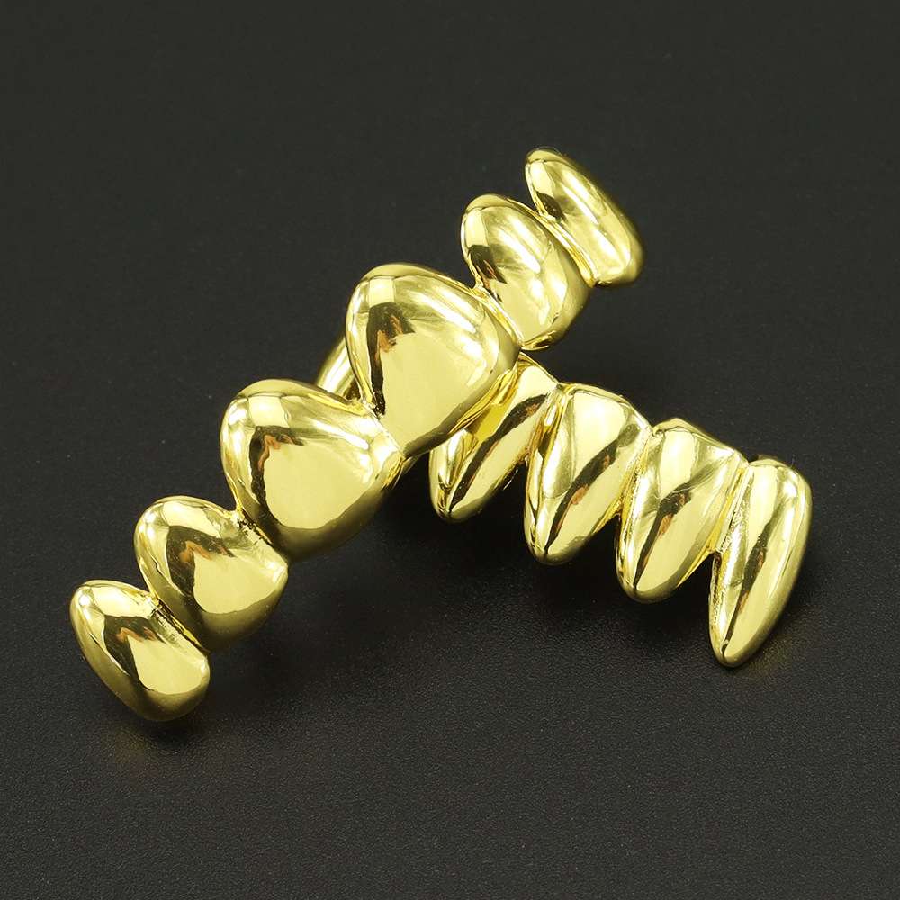 HIPHOP Gold Plated Teeth Grillz