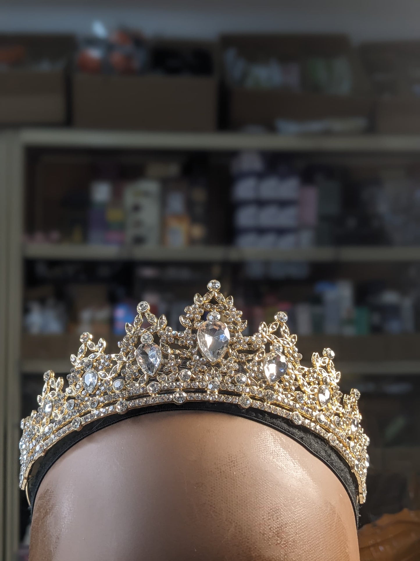 British Crown white silver - One of a kind Hand made Singapore Princess Gowns