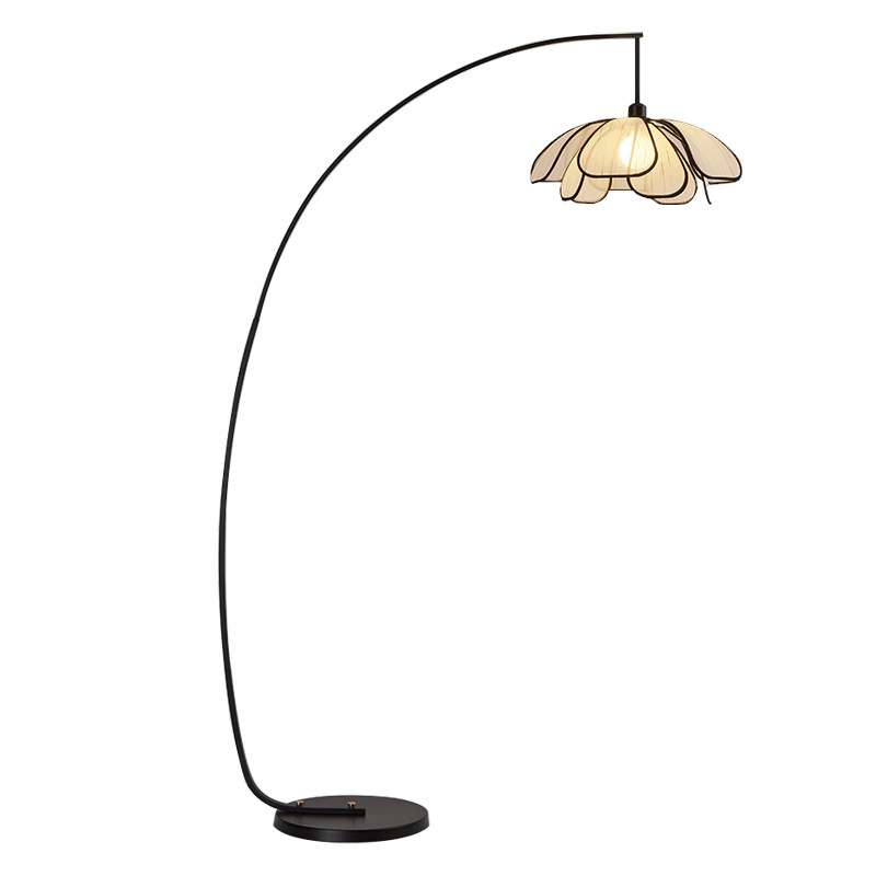 Flowers in Ancient Style Floor Lamp Japanese Style