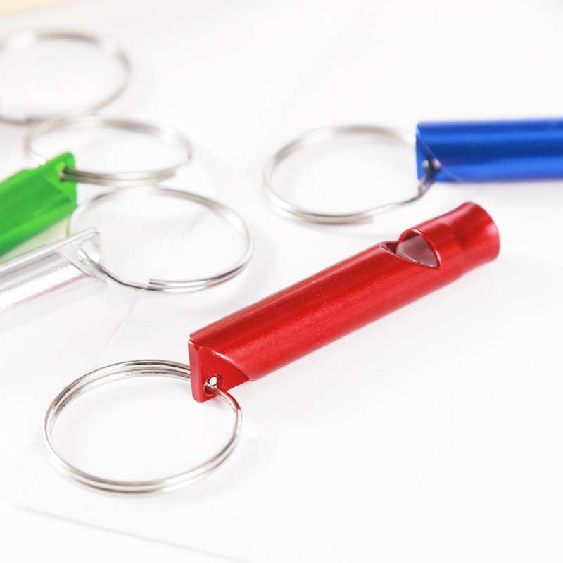 alloy life-saving whistle Keychain