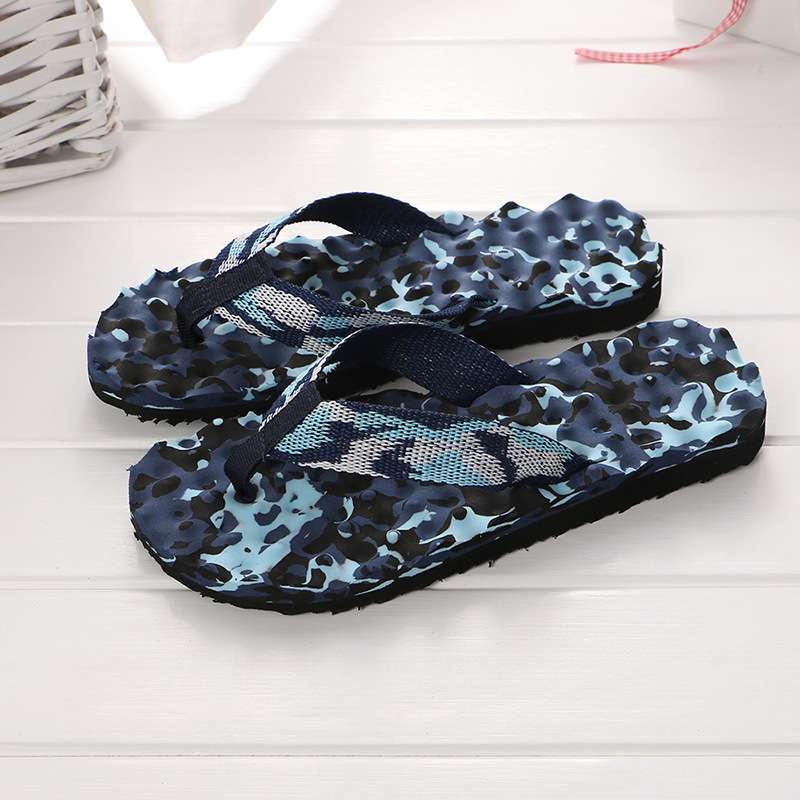 Green Orthopedic Flip flop Camouflage