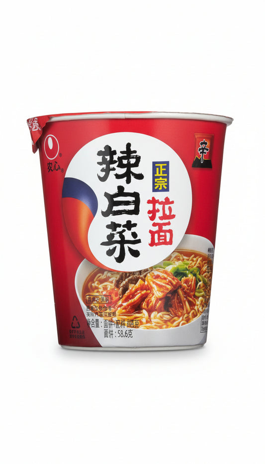 Spicy cabbage Ramen Cup noodles 70g Chinese Food