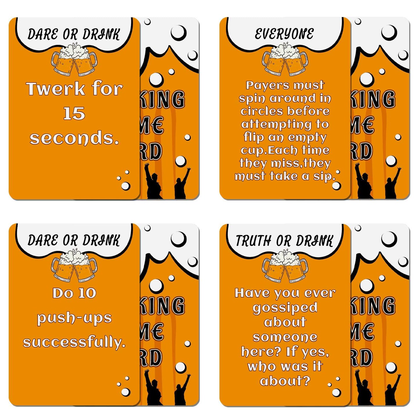 +18 Truth or Drink Adult Cards | Fun Game cards