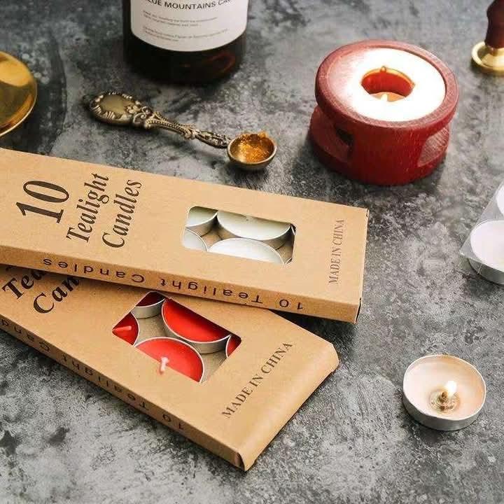 10pcs a Pack Smokeless tealight candle