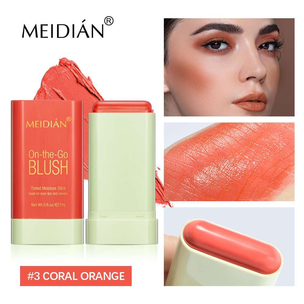 Hot Red - Korean on the Go Sweat proof blush