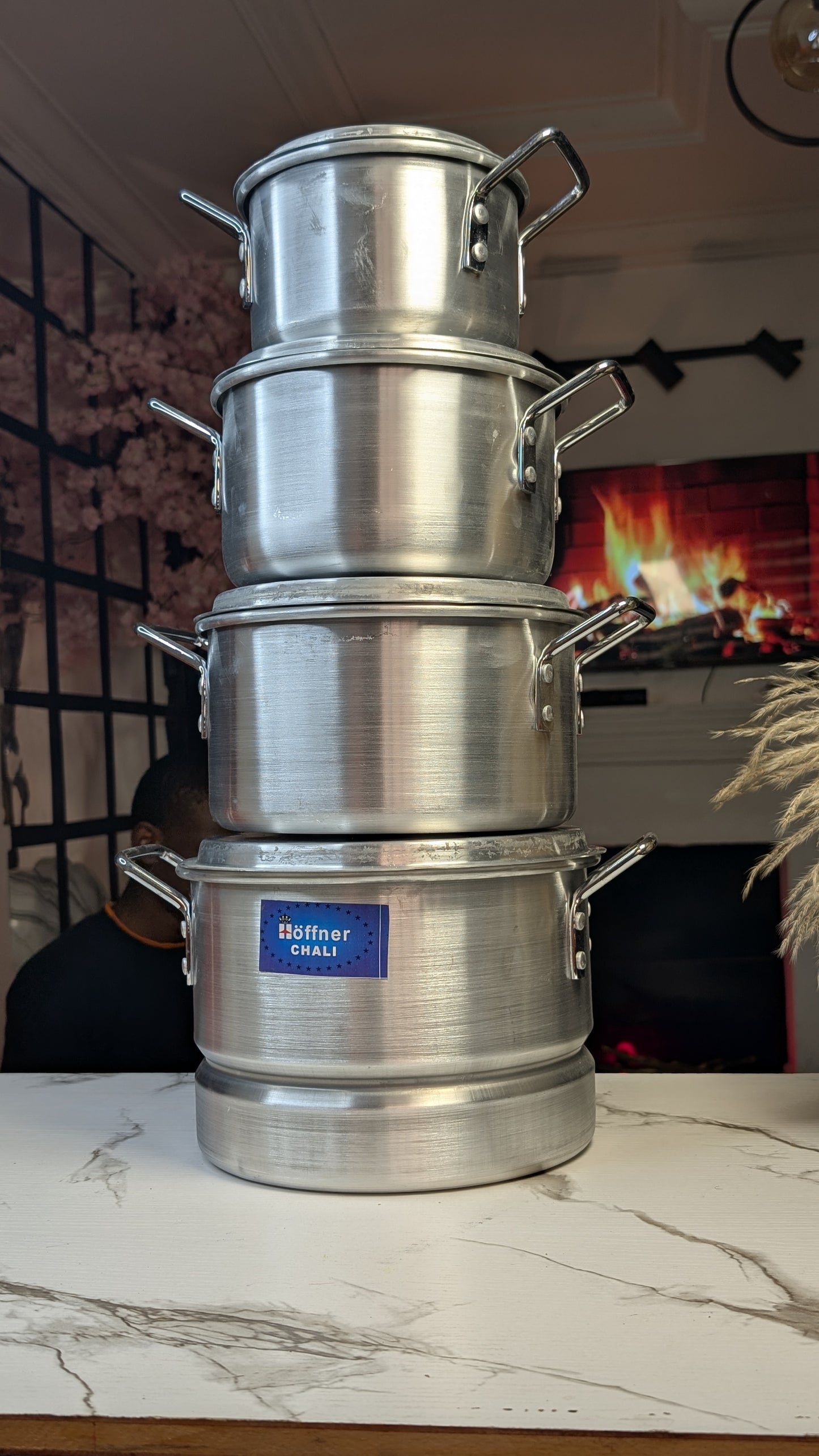 Hoffner 4pcs pot set