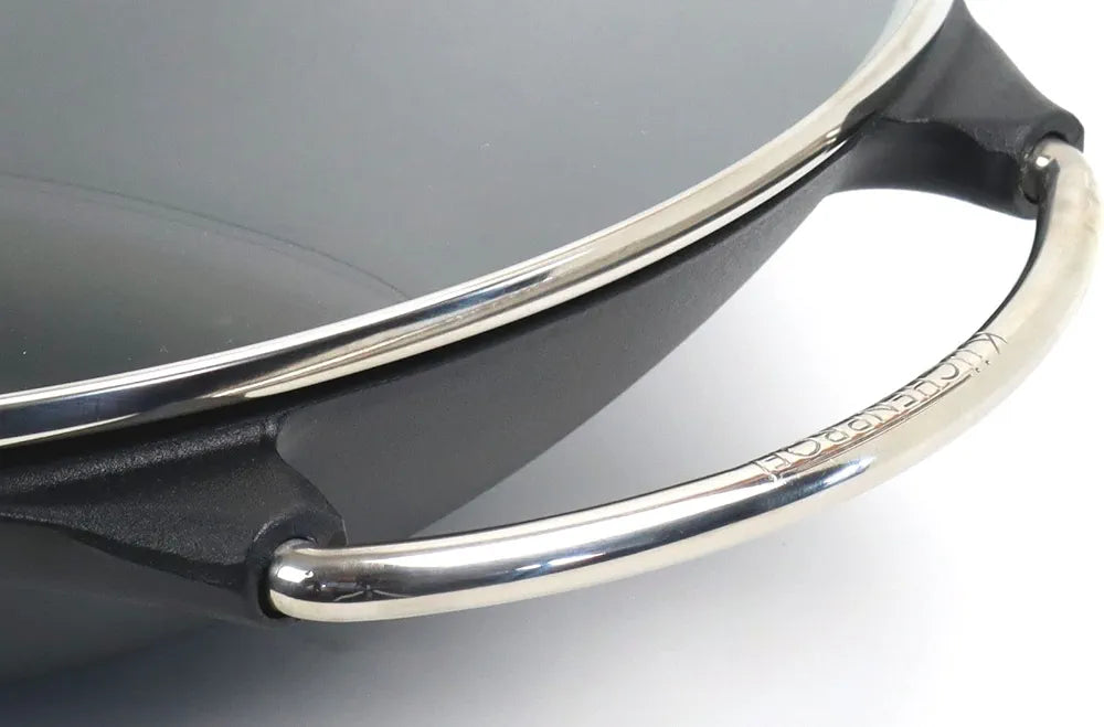 KÜCHENPROFI Wok Premium set with glass lid (size: 30 cm)