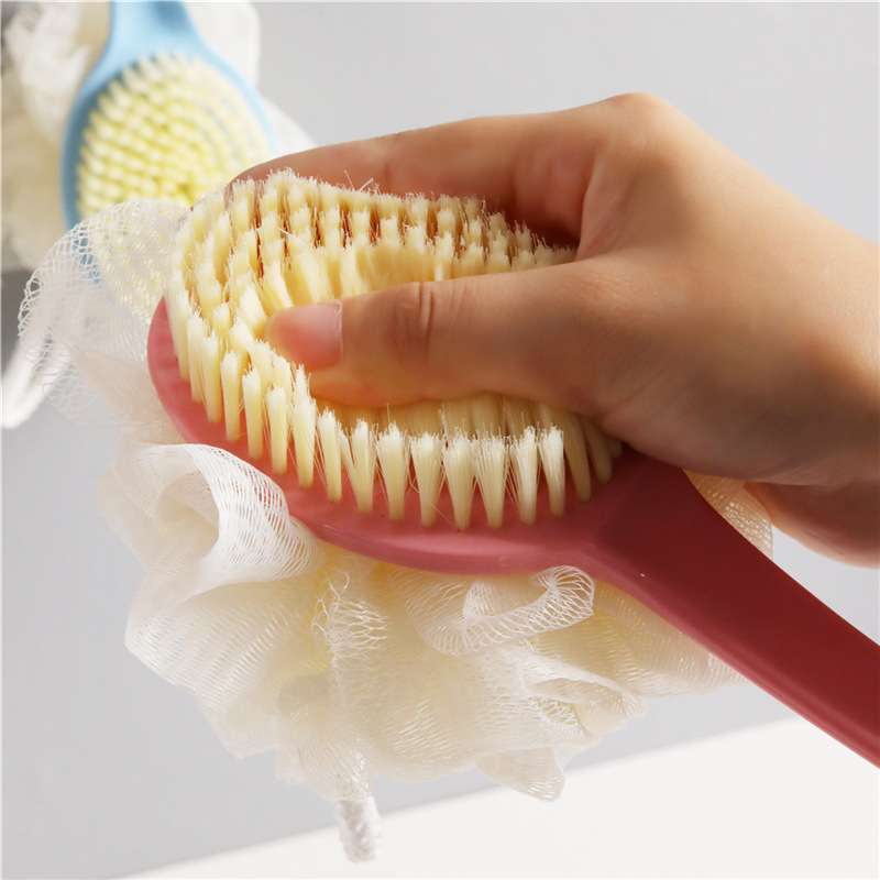 Green Double-Sided back and body scrubber