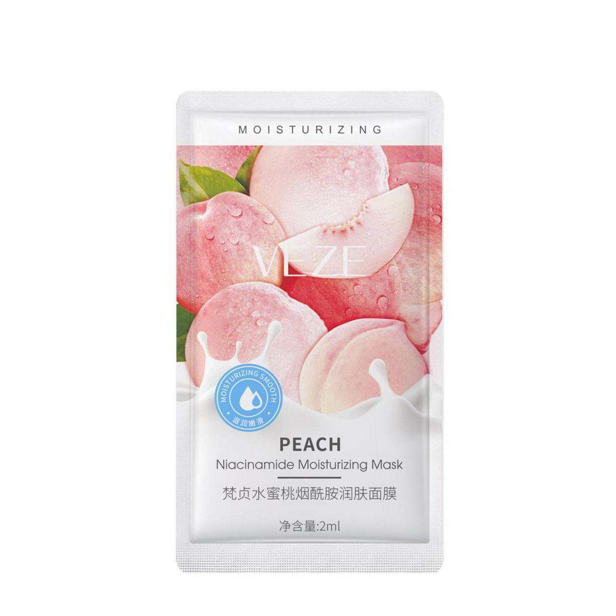 Peach Extract Rejuvenating and Moisturizing Mask