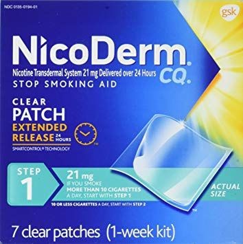 Nicotine patch :  smoking detox patch