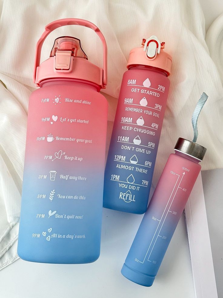 3 in 1 Asthetic Bottle (no color selection)