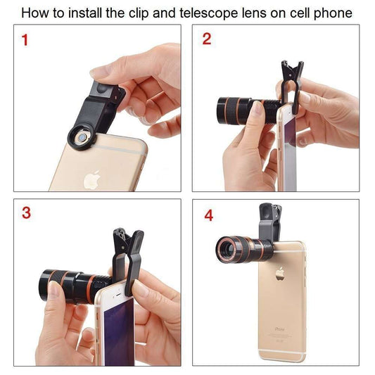 Macro 12x mobile phone zoom lens telephoto