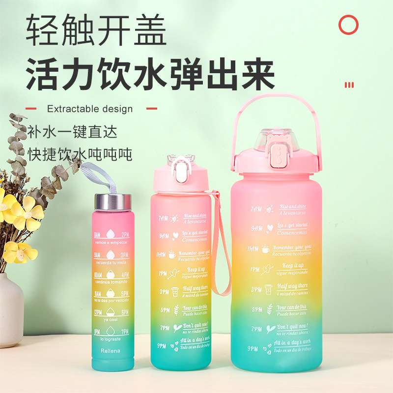 3 in 1 Asthetic Bottle (no color selection)