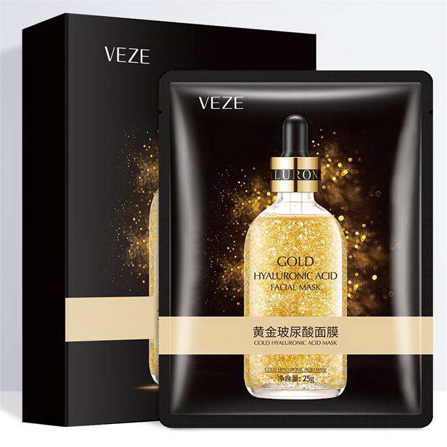 Makeup Prep Veze gold hyaluronic Facial Sheet mask