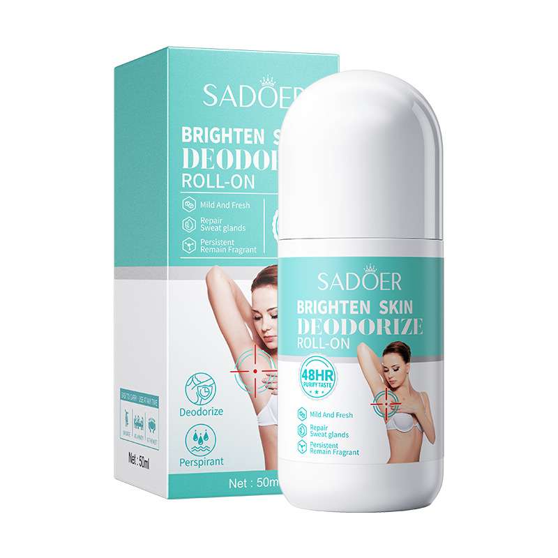 Skin brightening deodorant roll-on