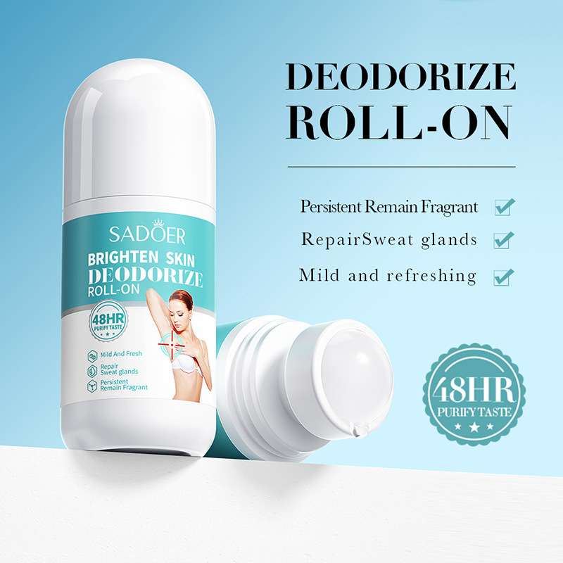 Skin brightening deodorant roll-on