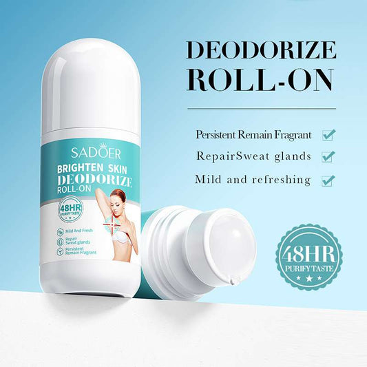 Skin brightening deodorant roll-on