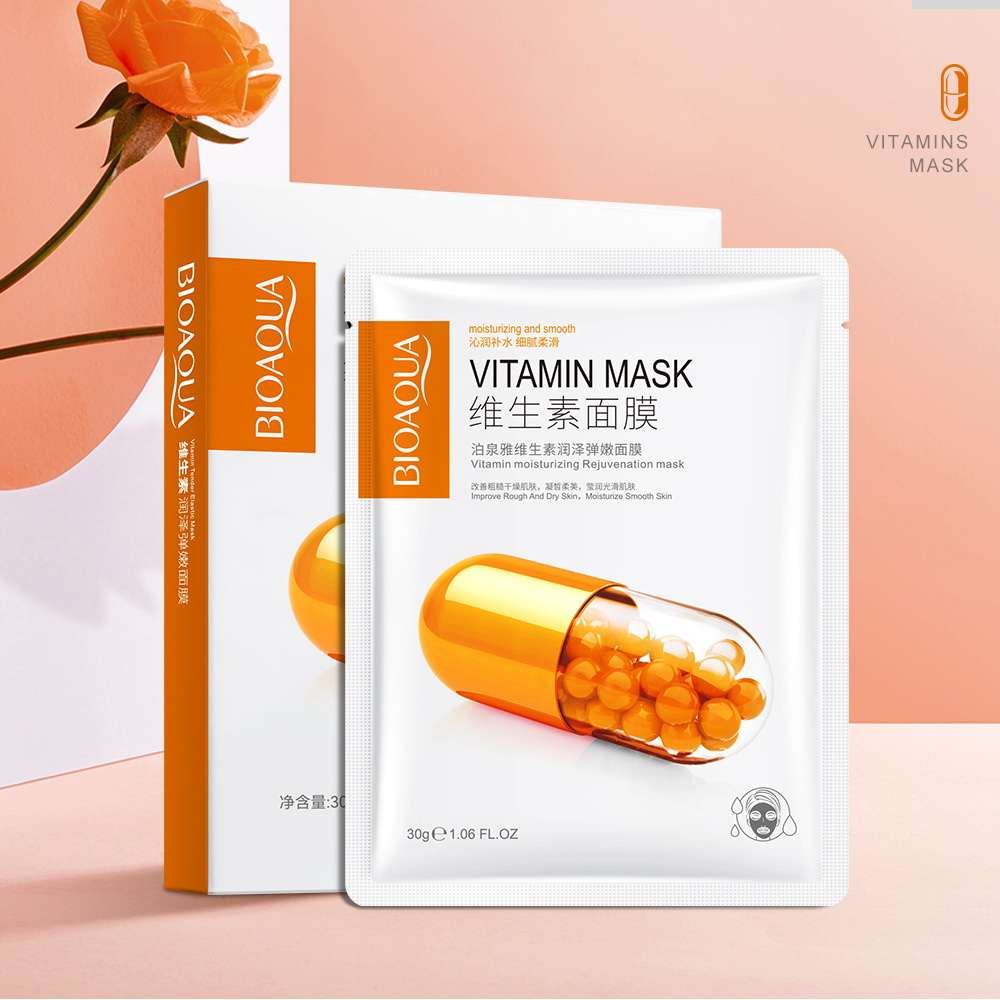 BioAqua Multi Vitamin Rejuvenating face mask Spa Grade