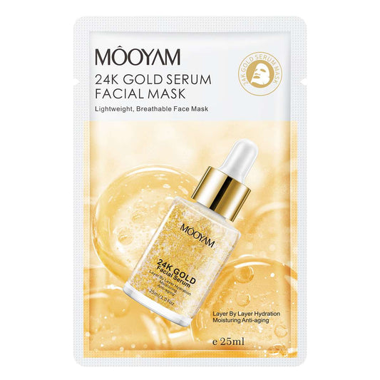 Mooyam 24k  Serum Mask set