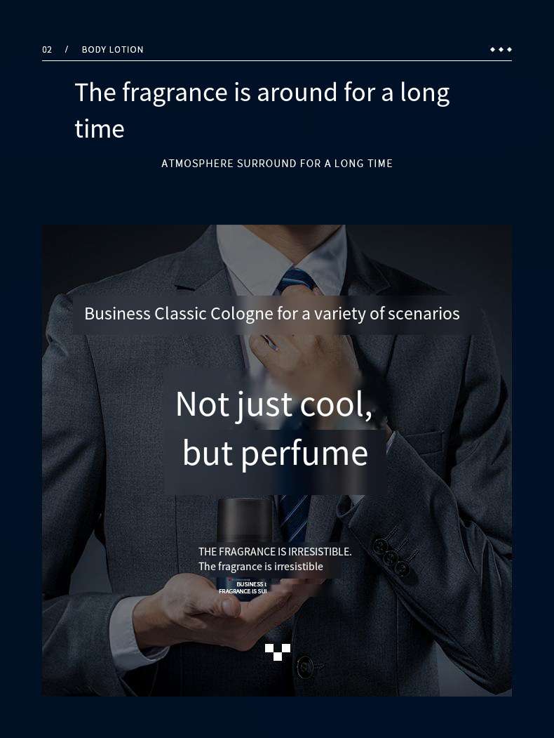 Men's 48hours Roll-On Cologne Antiperspirant