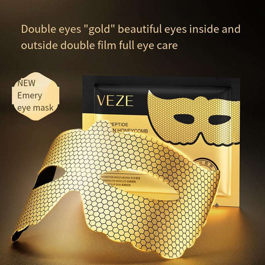 Hexapeptide Gold Honeycomb Hydrating Eye Mask for under eye circles