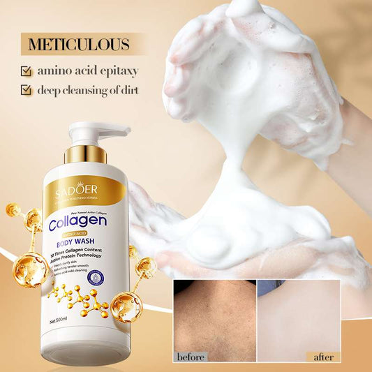 Shower gel sadoe  collagen amino acid cleansing Skin barrier Protection and recovery